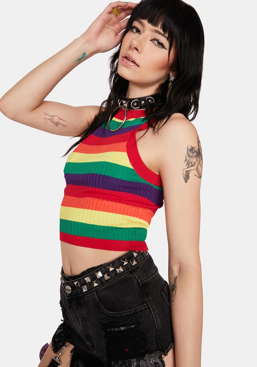 Fab Month Cropped Tank sold by Dolls Kill product image thumbnail 2