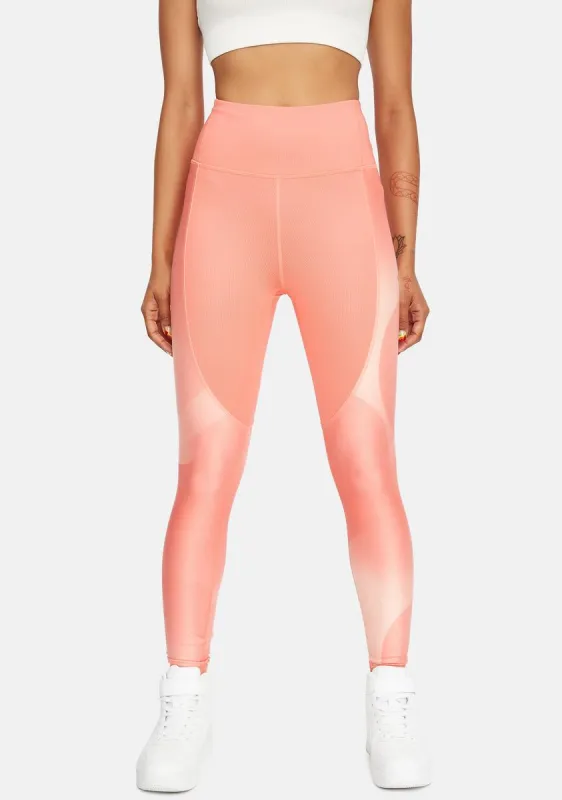 Connect Print Digital High Waist 7/8 Training Leggings sold by Dolls Kill