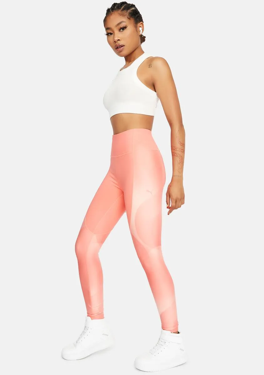 Connect Print Digital High Waist 7/8 Training Leggings sold by Dolls Kill product image thumbnail 2