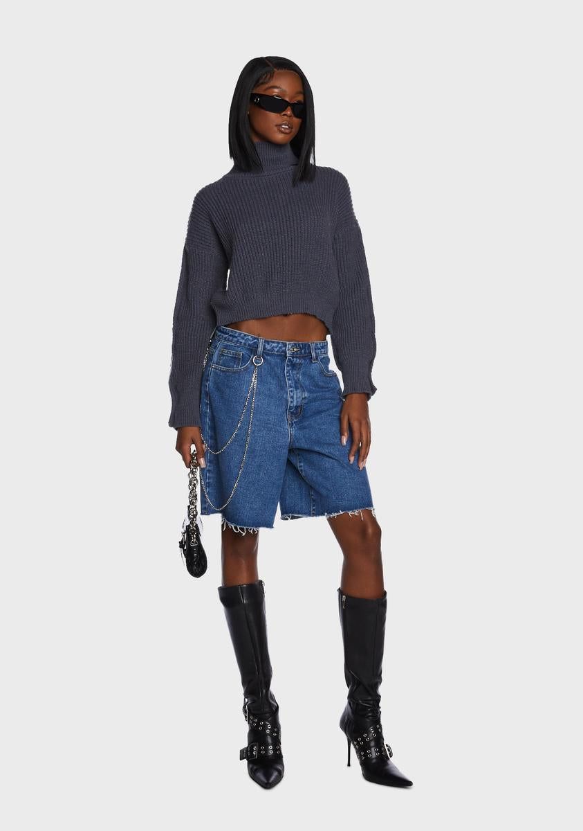 Misty Angst For Days Turtleneck Sweater sold by Dolls Kill product image thumbnail 5