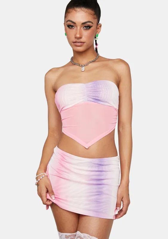 Dream On Skirt Set sold by Dolls Kill