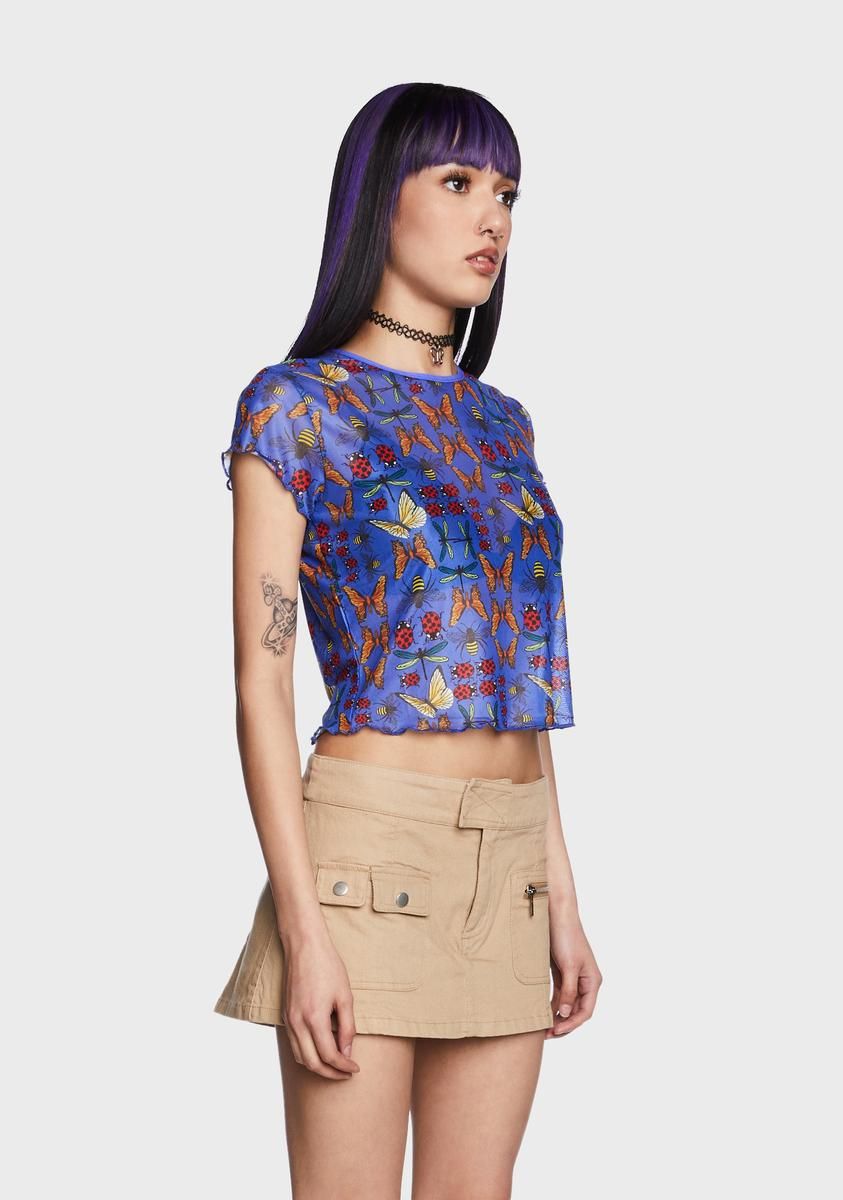 Buzz Off Mesh Top sold by Dolls Kill product image thumbnail 3