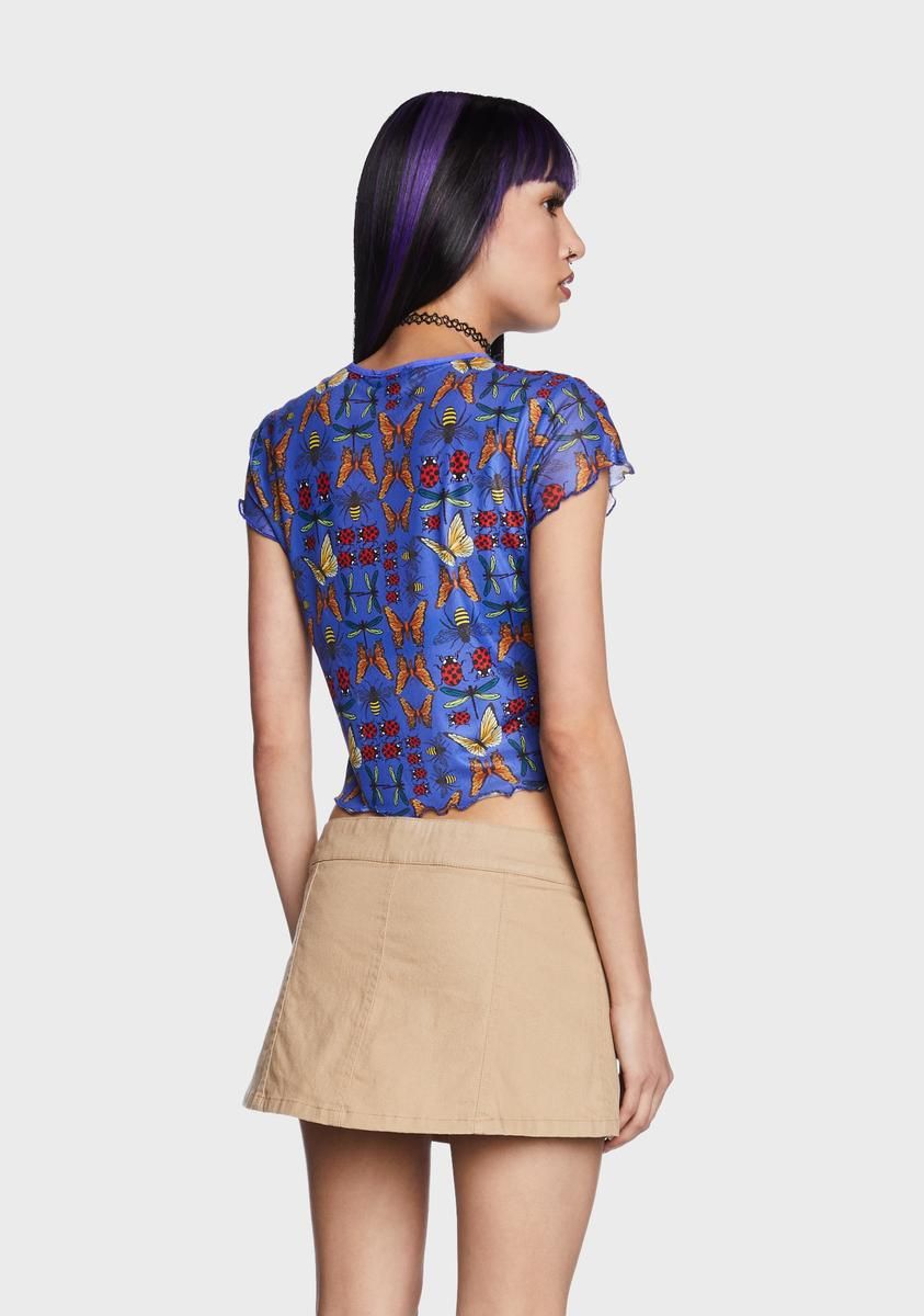 Buzz Off Mesh Top sold by Dolls Kill product image thumbnail 4