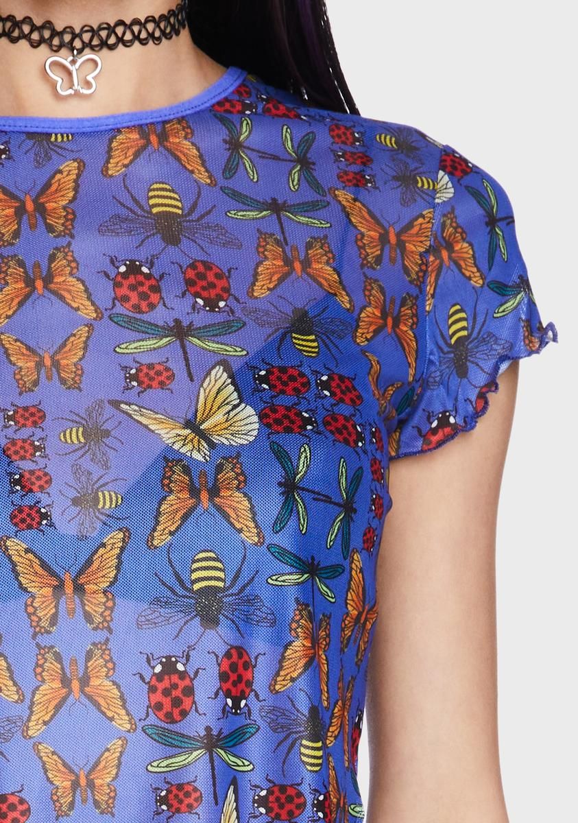 Buzz Off Mesh Top sold by Dolls Kill product image thumbnail 2