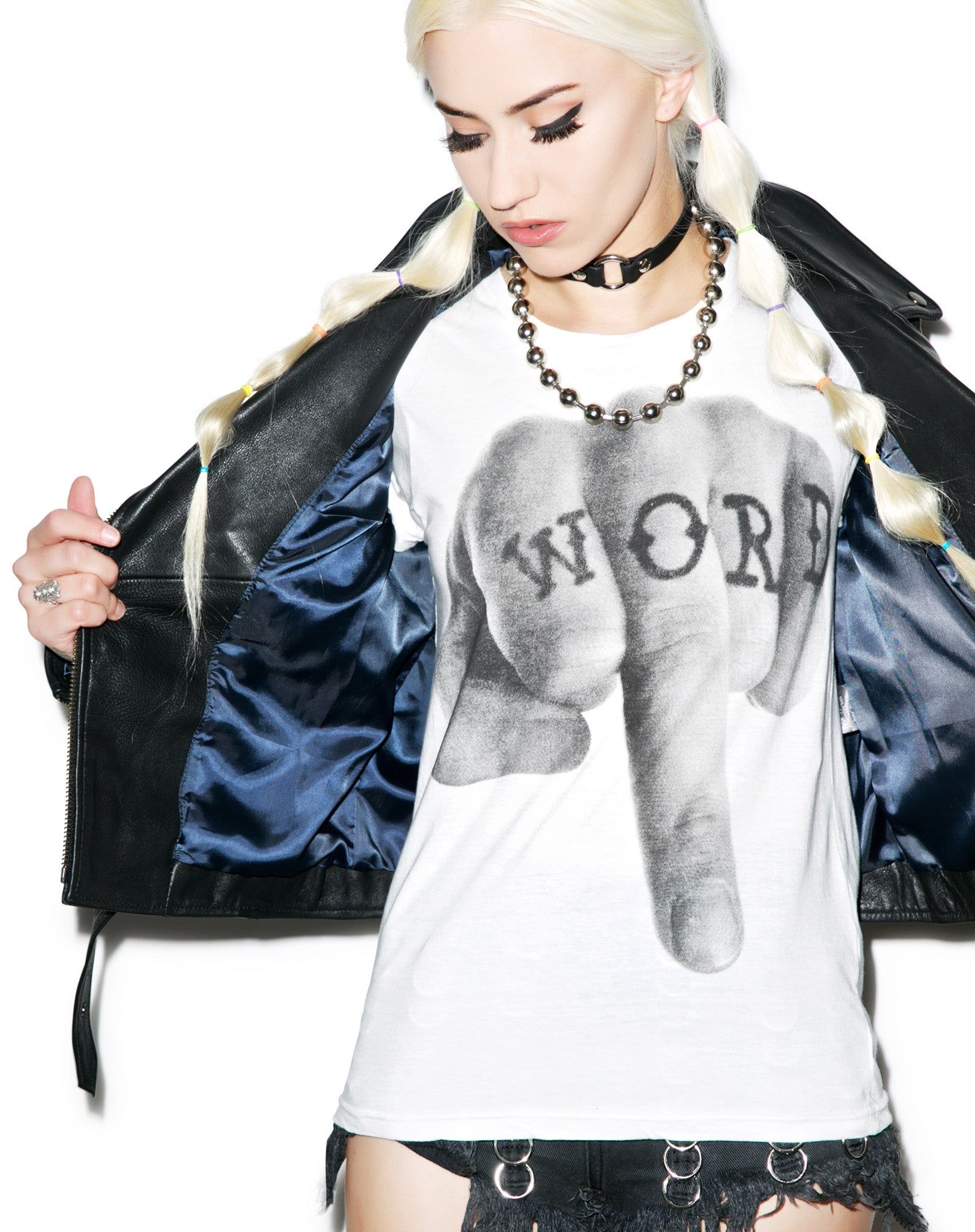 Word Tee sold by Dolls Kill product image thumbnail 3