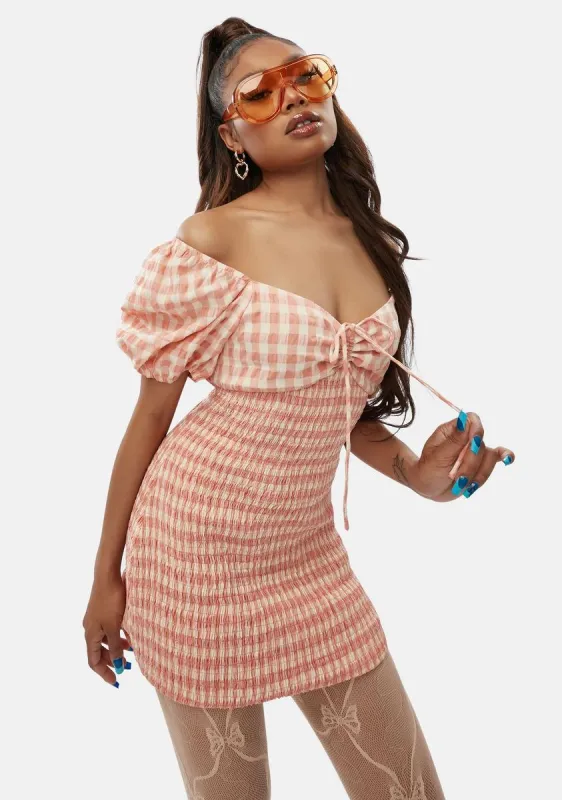 Lane Of Lovers Gingham Dress sold by Dolls Kill