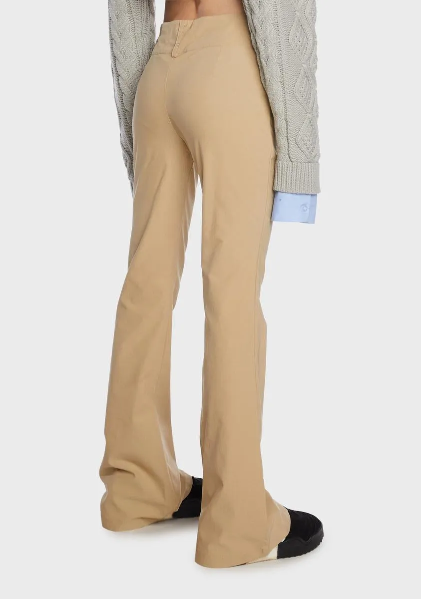 Y2K Flared Trousers sold by Dolls Kill product image thumbnail 4