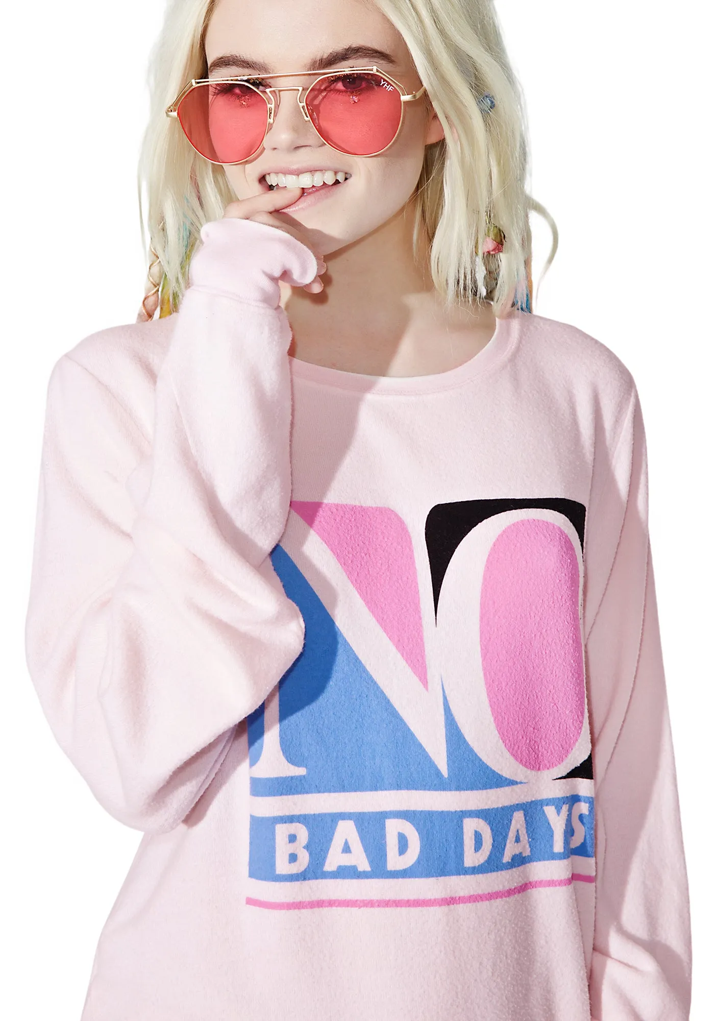 No Bad Days Baggy Beach Jumper sold by Dolls Kill product image thumbnail 2