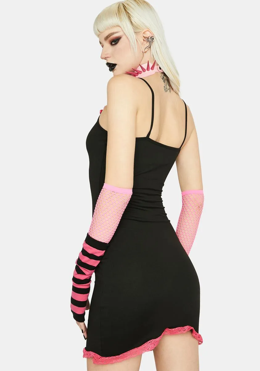 Let It Slip Mini Dress sold by Dolls Kill product image thumbnail 4