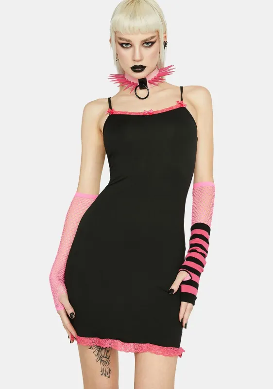 Let It Slip Mini Dress sold by Dolls Kill