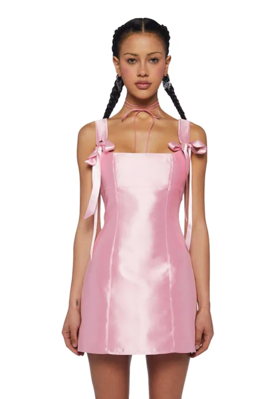 Pixie Stardust Mini Dress - Pink sold by Dolls Kill
