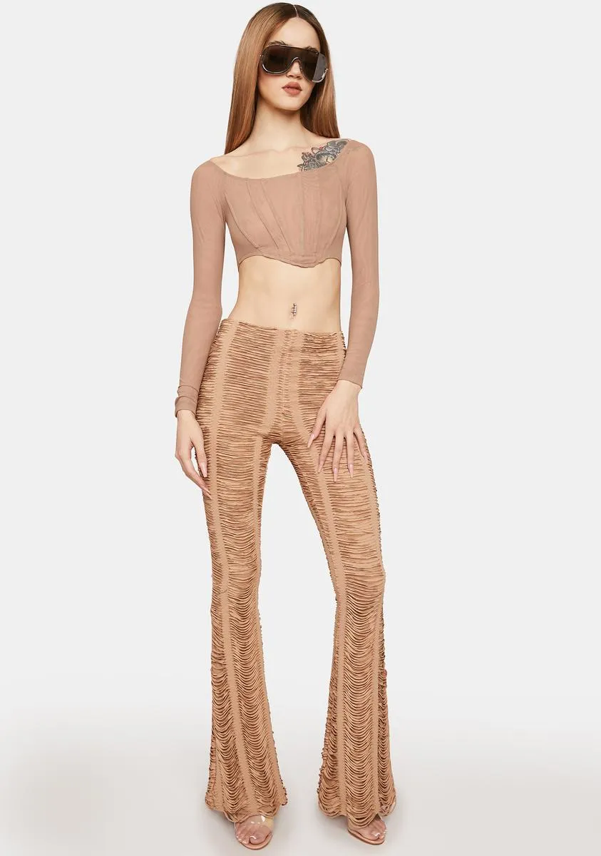 Give You A Show Sheer Crop Top sold by Dolls Kill product image thumbnail 3