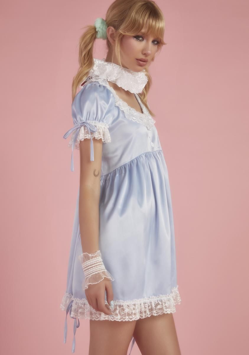 Delight Your Eyes Babydoll Dress sold by Dolls Kill product image thumbnail 2