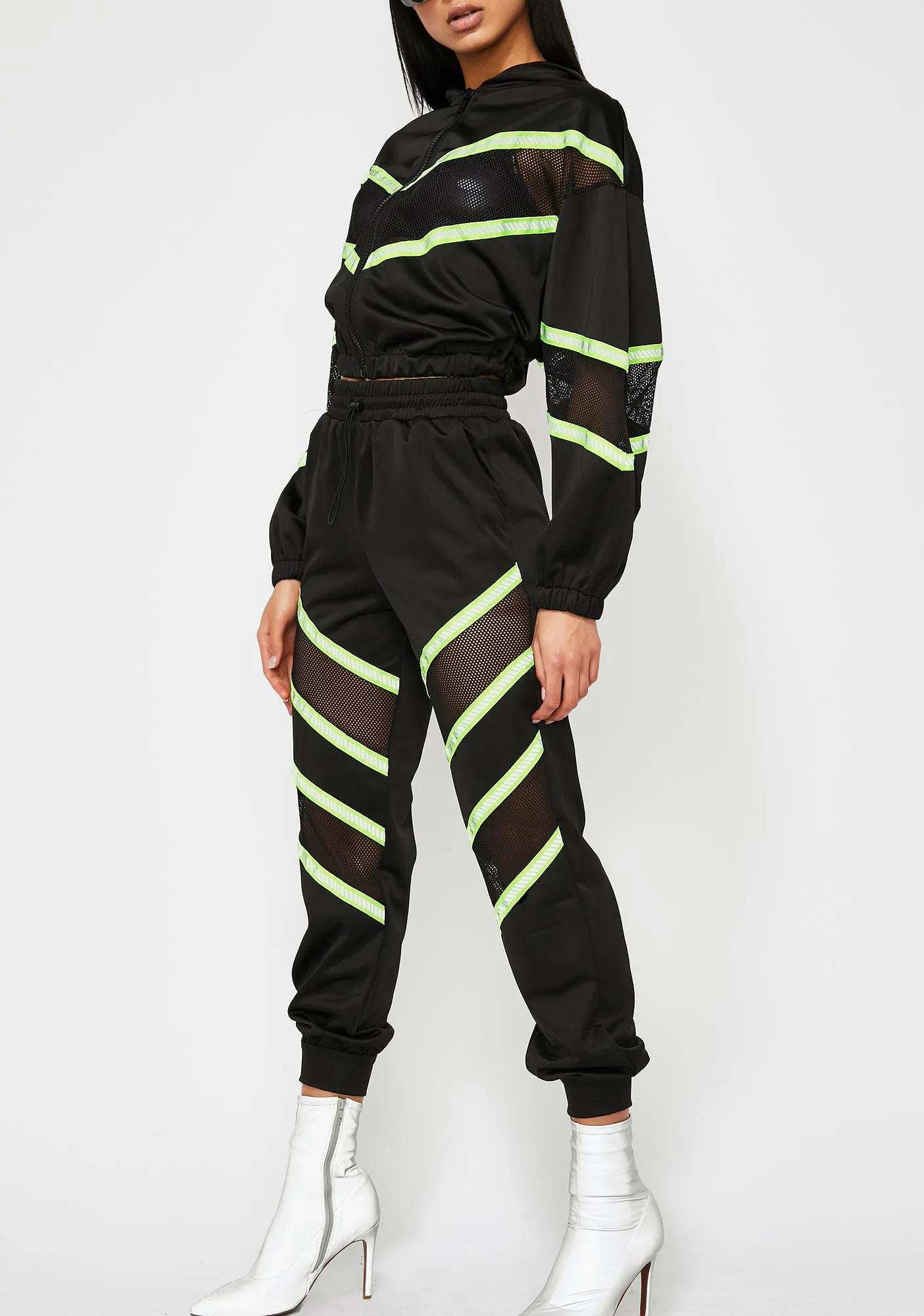 Atomic Dose Reflective Joggers sold by Dolls Kill product image thumbnail 3