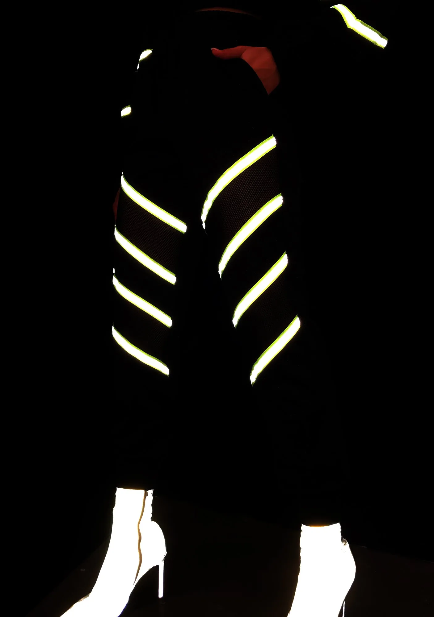 Atomic Dose Reflective Joggers sold by Dolls Kill