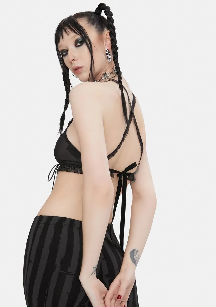 x Yenta Yen Angel Lace-Up Top sold by Dolls Kill product image thumbnail 4