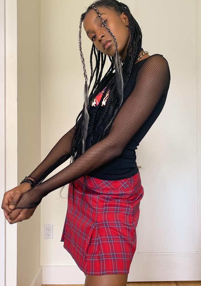 Slow Burn Fishnet Tee sold by Dolls Kill product image thumbnail 4