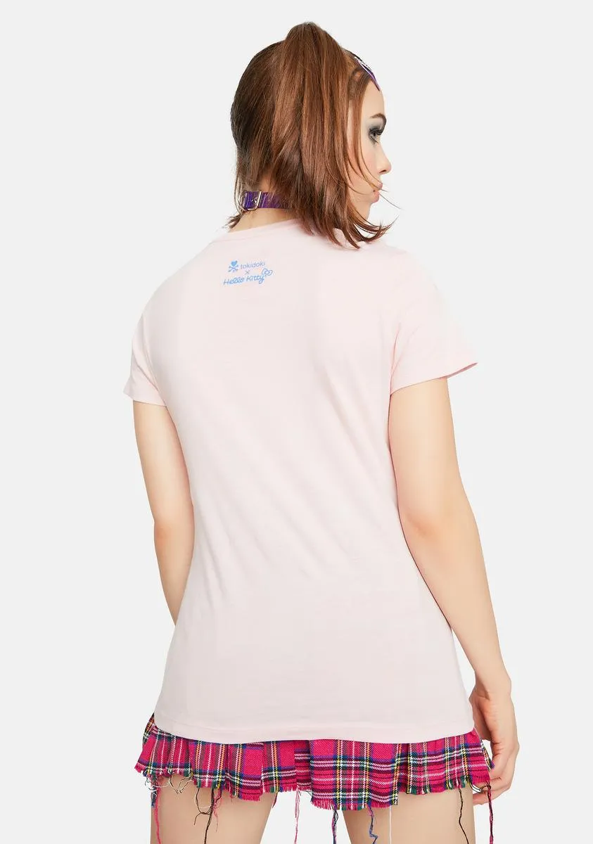 Yoshino Kitty Graphic Tee sold by Dolls Kill product image thumbnail 4