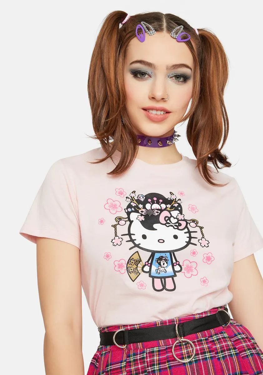 Yoshino Kitty Graphic Tee sold by Dolls Kill