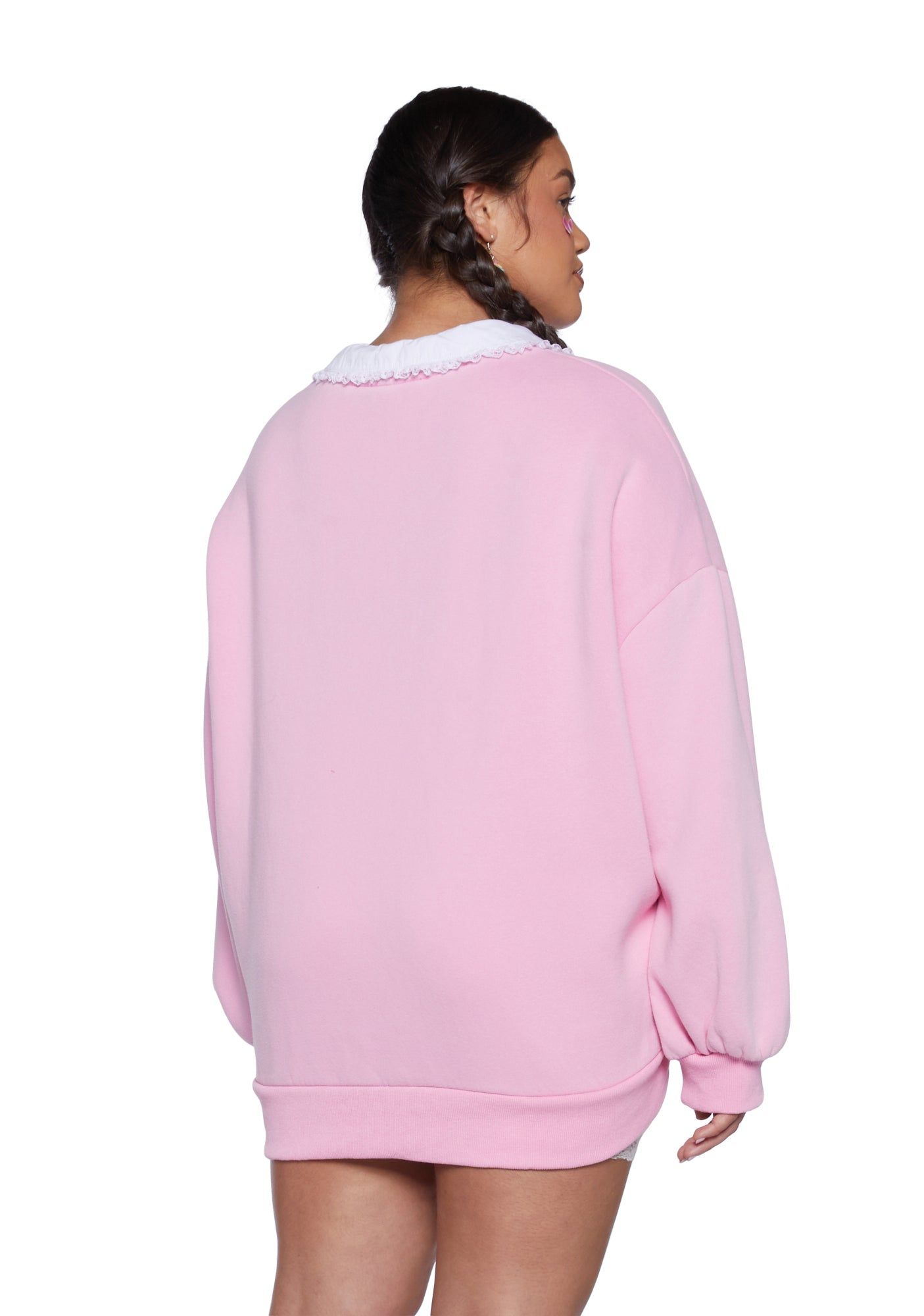 Plus Sweeter Kind Oversized Sweatshirt sold by Dolls Kill product image thumbnail 4