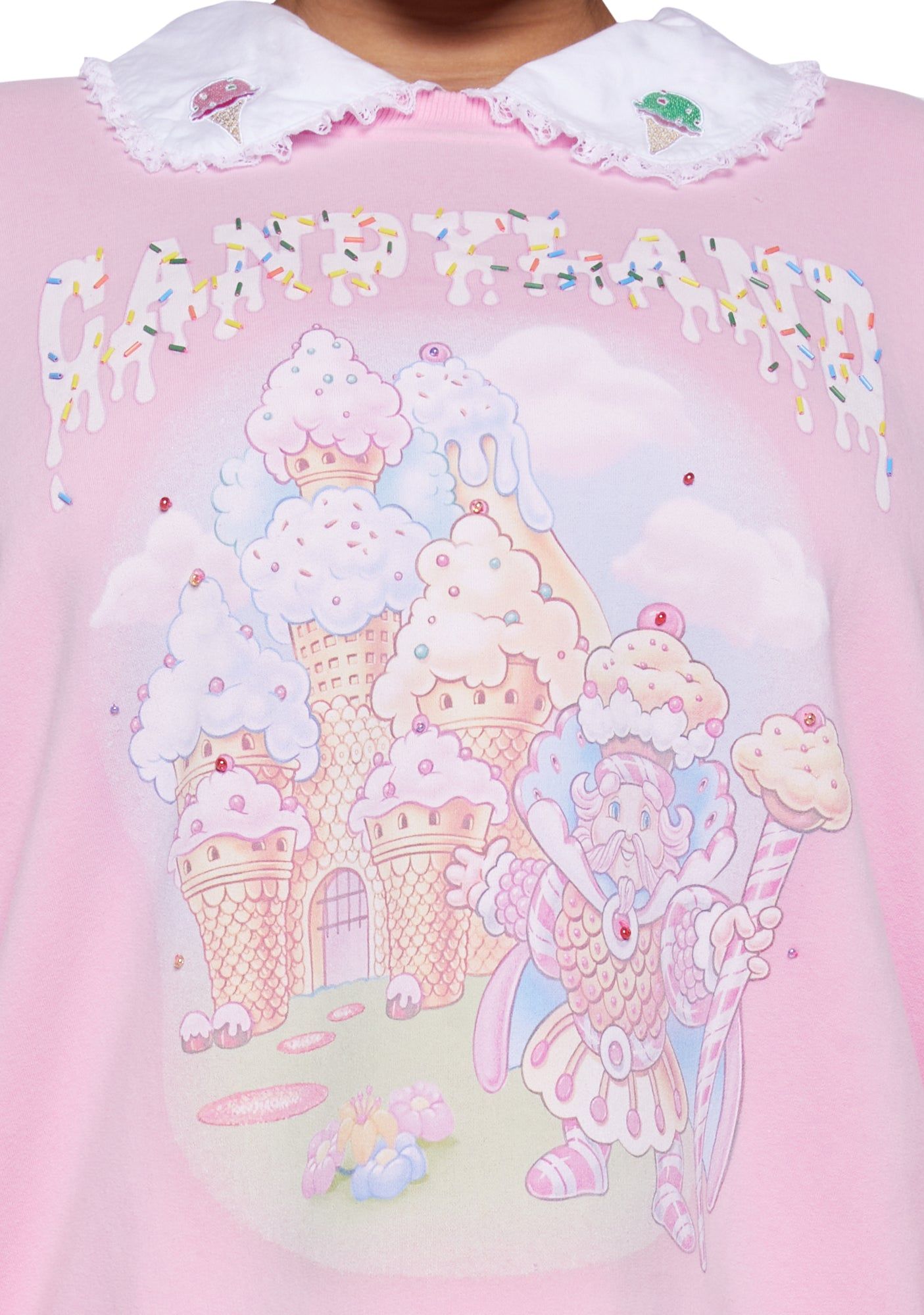 Plus Sweeter Kind Oversized Sweatshirt sold by Dolls Kill product image thumbnail 2
