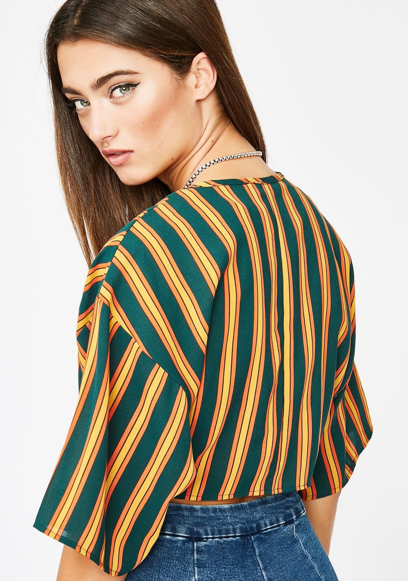 Foxy Babe Crop Top sold by Dolls Kill product image thumbnail 4