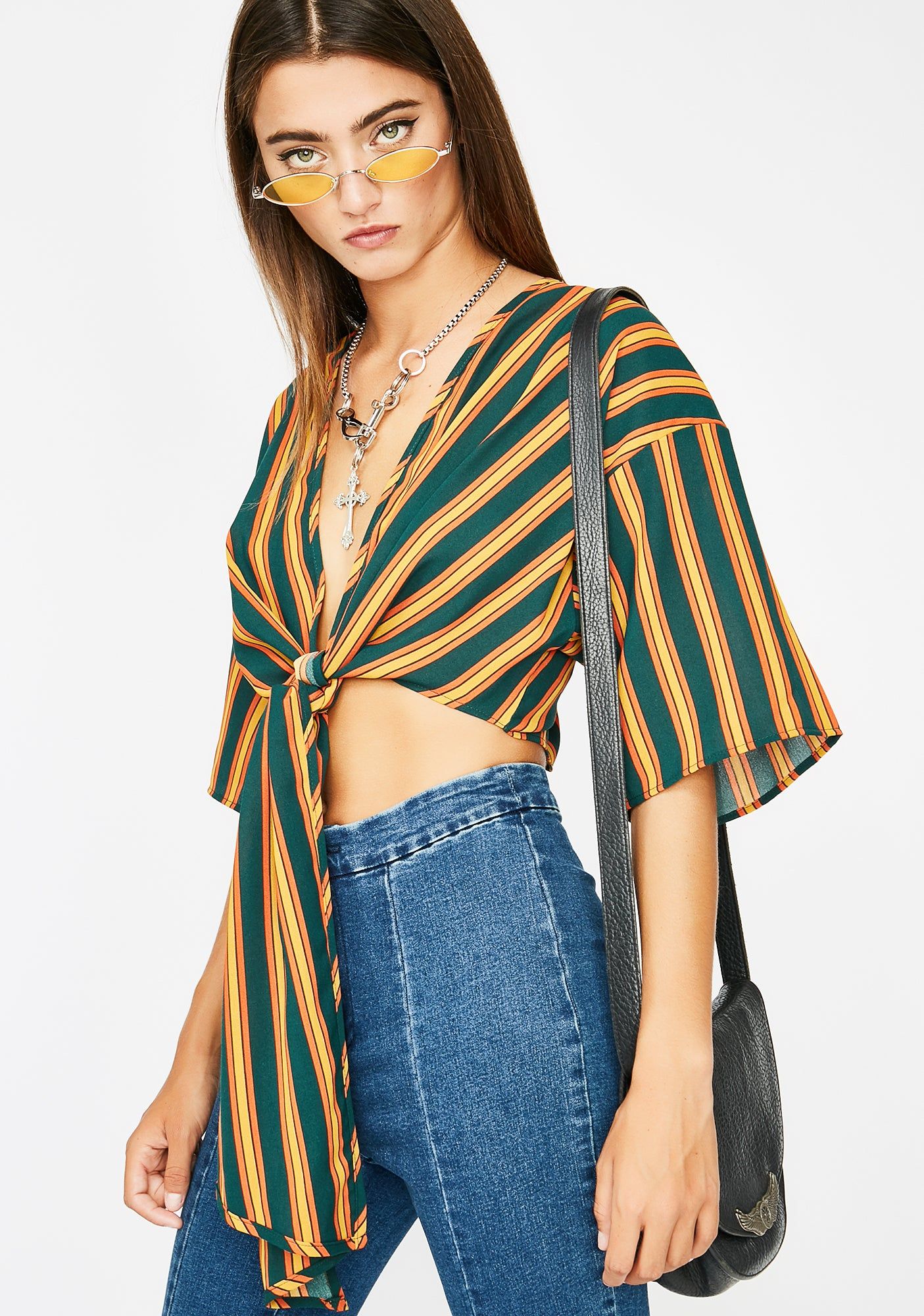 Foxy Babe Crop Top sold by Dolls Kill product image thumbnail 2