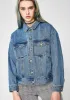 Stop Thinking Denim Jacket sold by Dolls Kill
