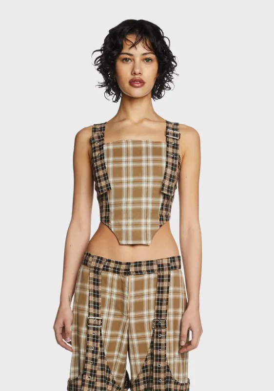 Courtney Crop Top sold by Dolls Kill