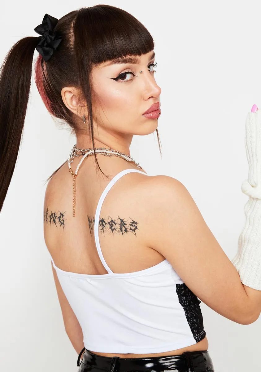 Pure Easy To Find Cami Crop Top sold by Dolls Kill product image thumbnail 4