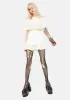 Dare Bnb Ruffle Off Shoulder Skirt Set sold by Dolls Kill