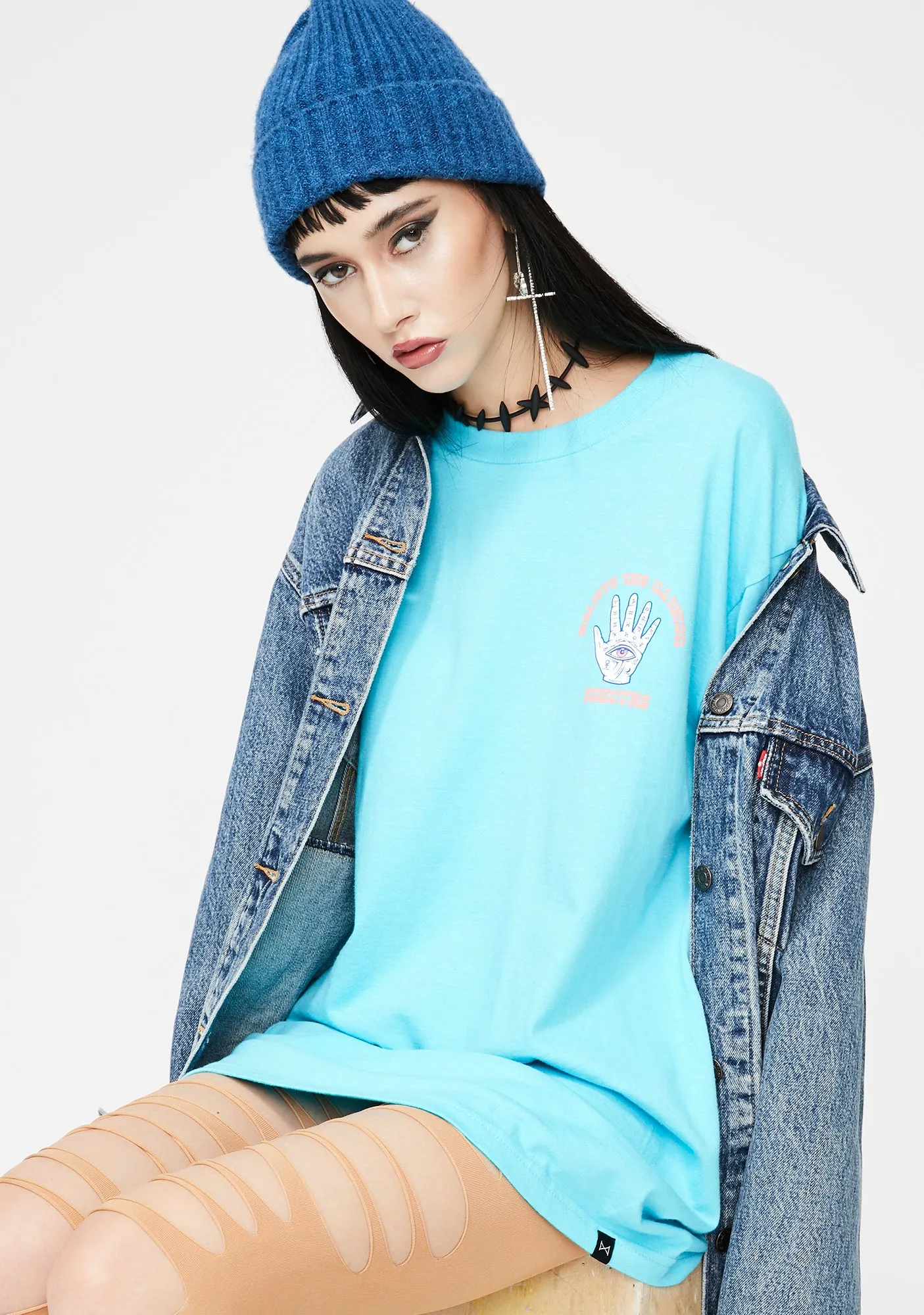 Illusion Long Sleeve Tee sold by Dolls Kill product image thumbnail 4