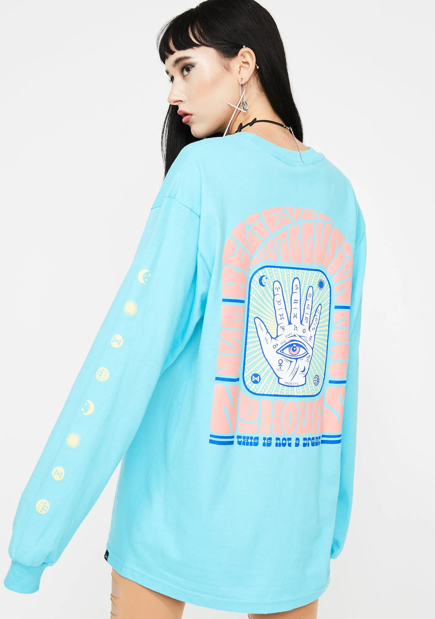 Illusion Long Sleeve Tee sold by Dolls Kill