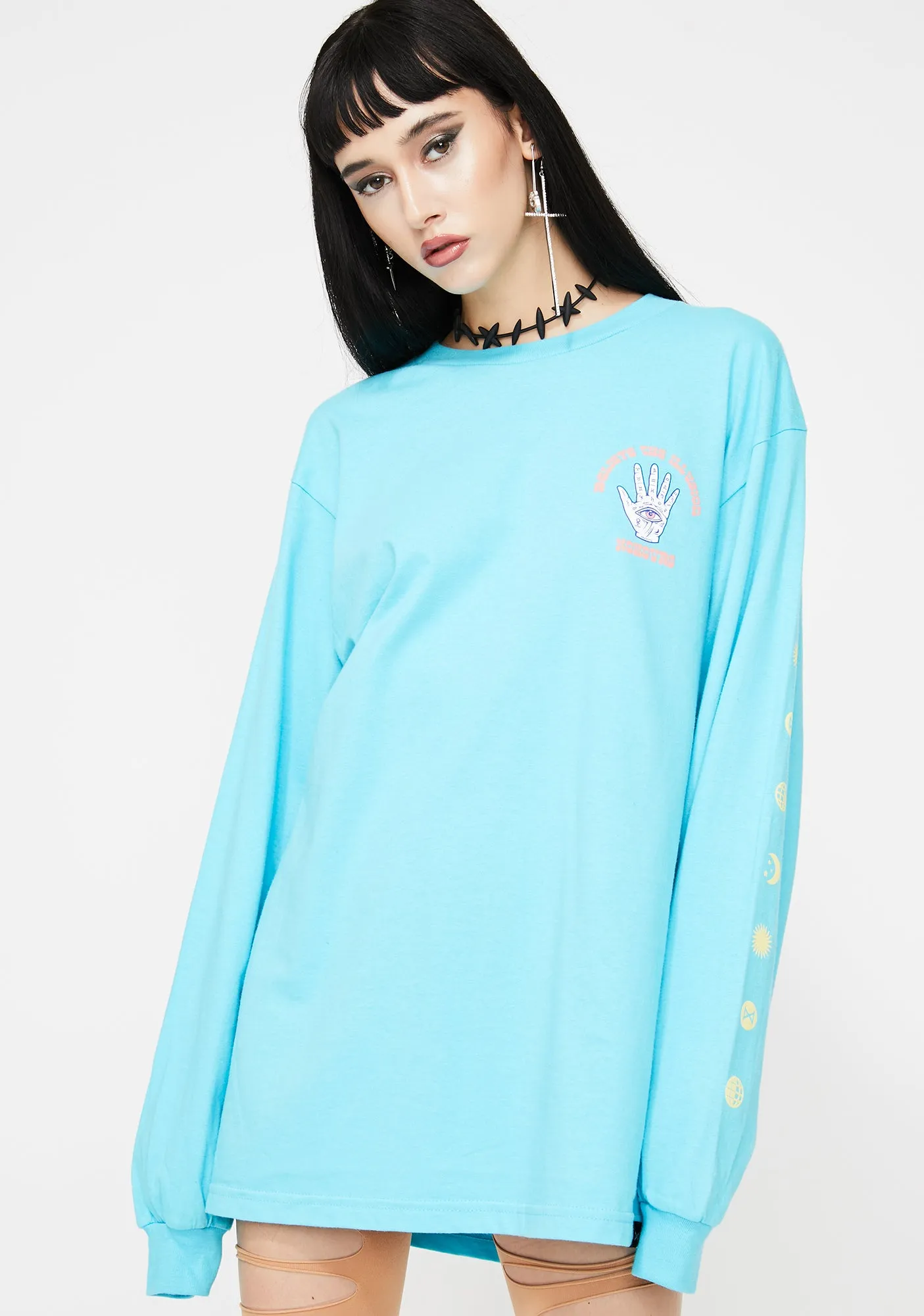 Illusion Long Sleeve Tee sold by Dolls Kill product image thumbnail 2