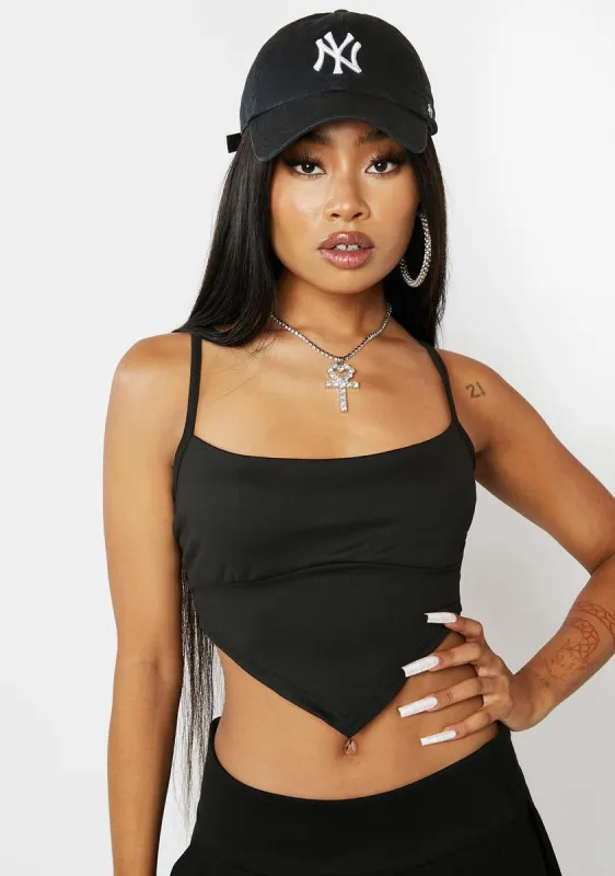 Midnight Summer Chic Crop Tank sold by Dolls Kill