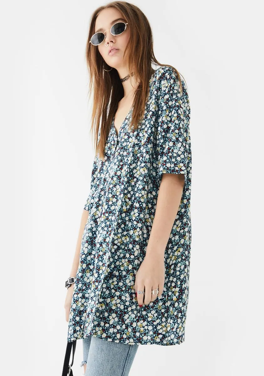 Floral Field Rosella Shift Dress sold by Dolls Kill product image thumbnail 2