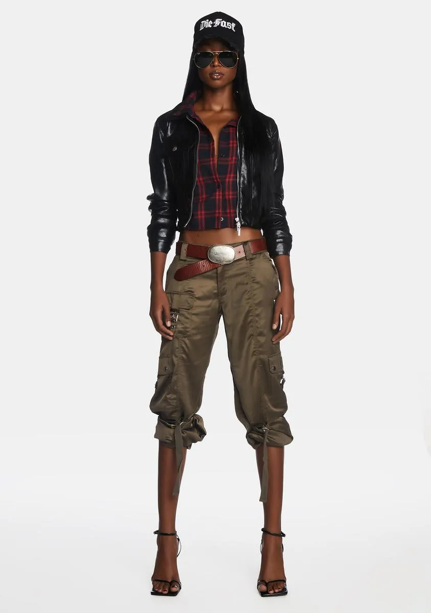 Discretion Crop Jacket sold by Dolls Kill product image thumbnail 3