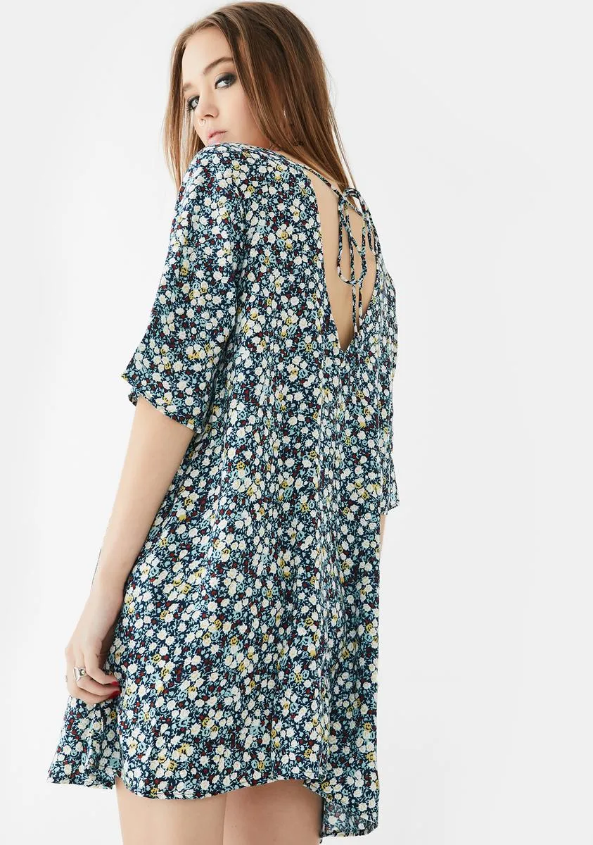 Floral Field Rosella Shift Dress sold by Dolls Kill product image thumbnail 4