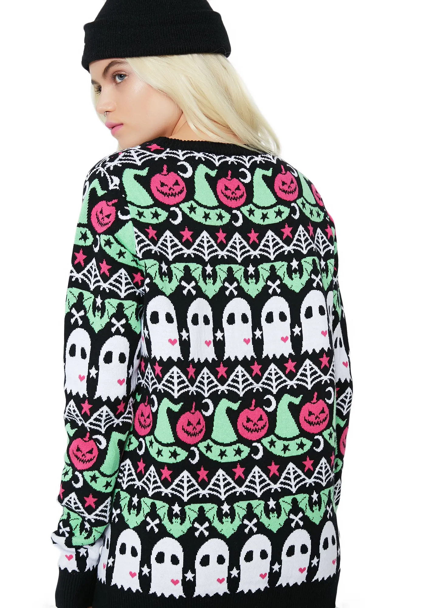 Spooky Crew Sweater sold by Dolls Kill product image thumbnail 4