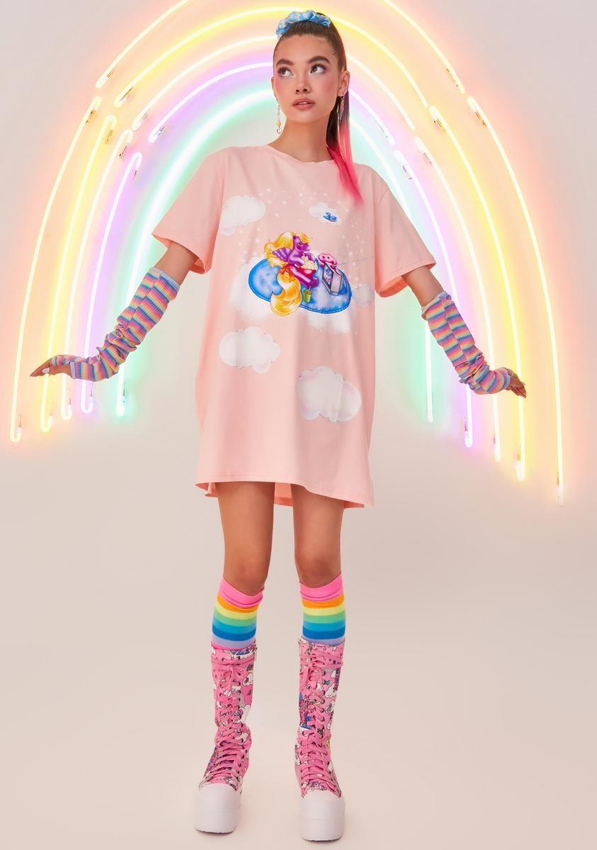 Pony Night In Sleep Shirt sold by Dolls Kill product image thumbnail 3