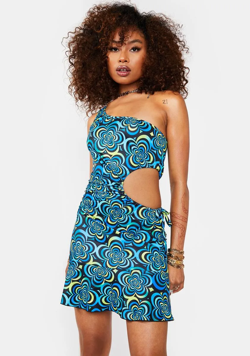 Blissful Visions Mini Dress sold by Dolls Kill