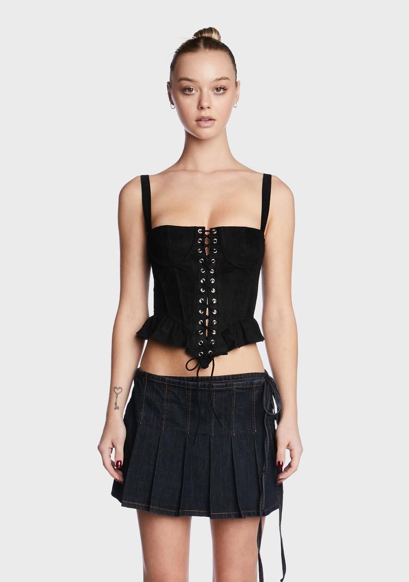Cuatro Corset Top sold by Dolls Kill