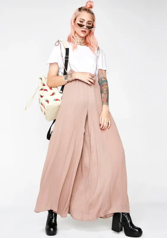 Let It Flow Wide Leg Jumpsuit sold by Dolls Kill