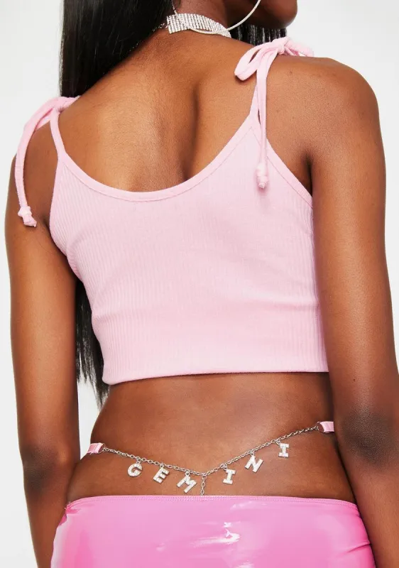 Gemini Charm Thong Panty sold by Dolls Kill