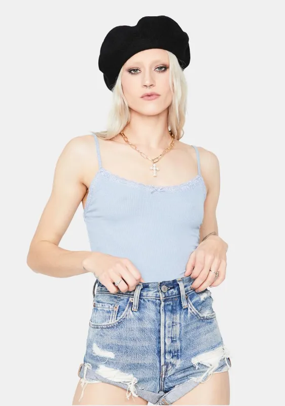 Sky Building An Empire Lace Tank sold by Dolls Kill