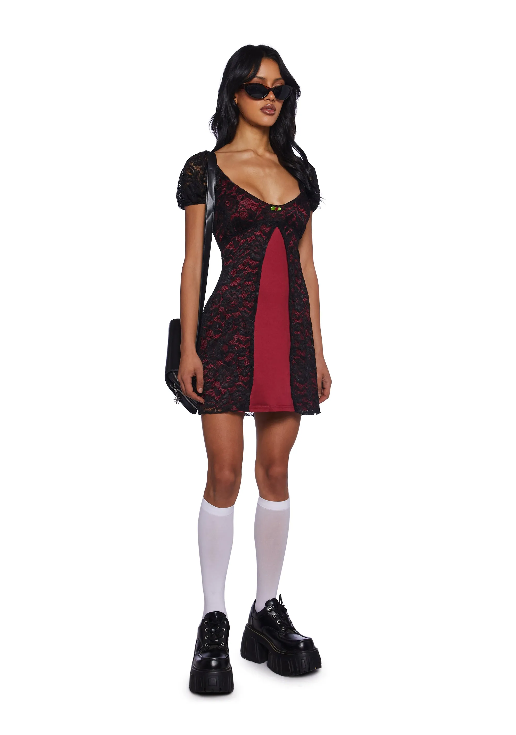Hexes Before Homework Mini Dress sold by Dolls Kill product image thumbnail 2