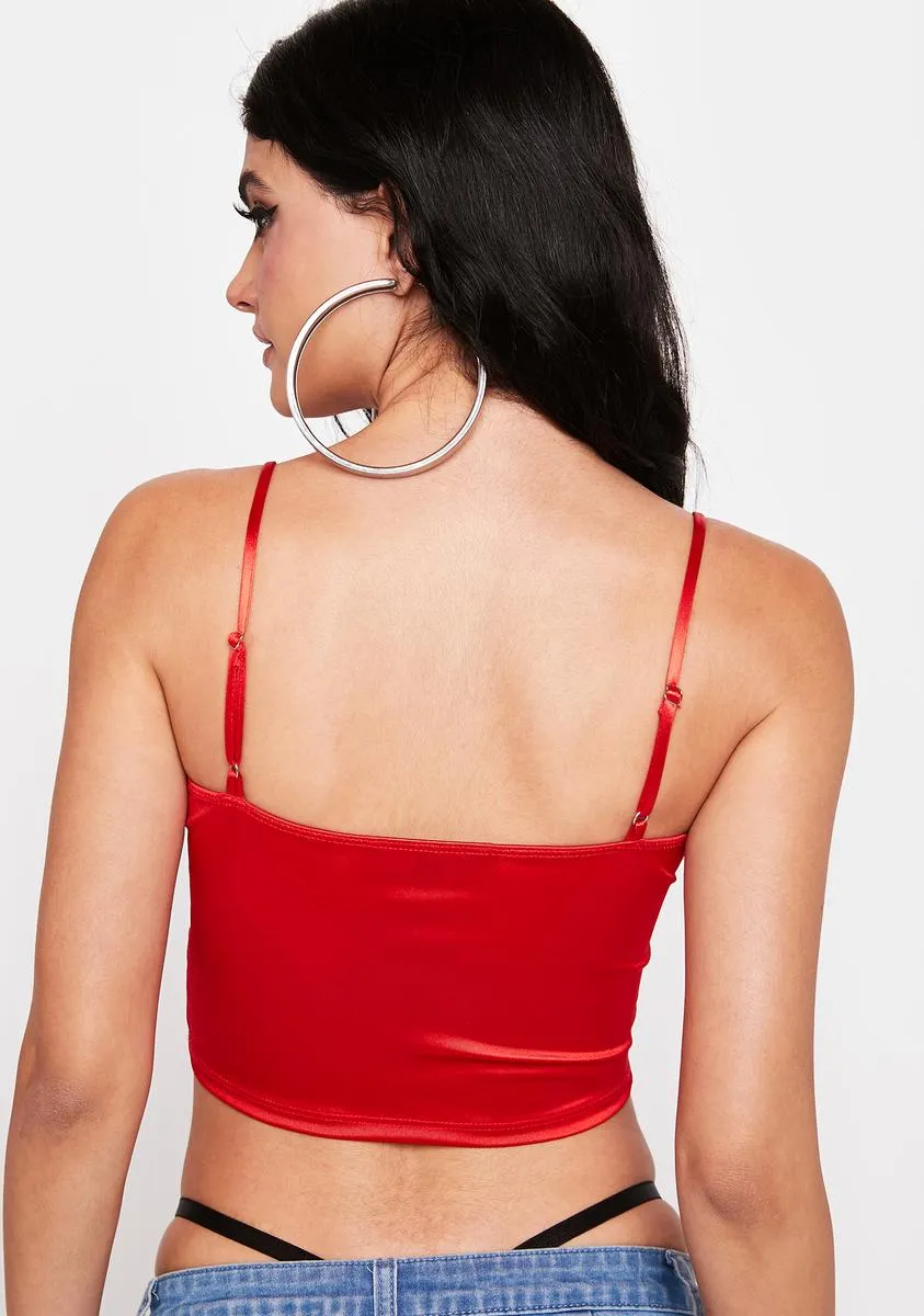 Very First Kiss Crop Top sold by Dolls Kill product image thumbnail 4