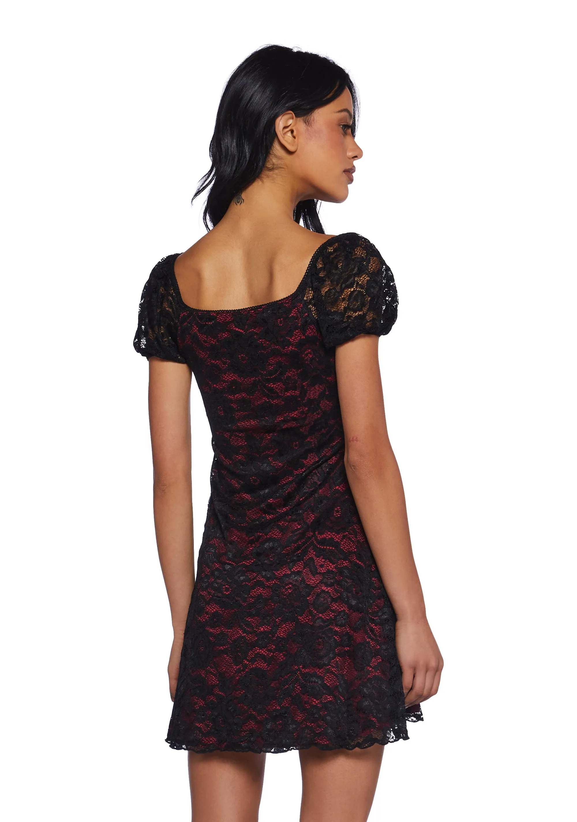 Hexes Before Homework Mini Dress sold by Dolls Kill product image thumbnail 3