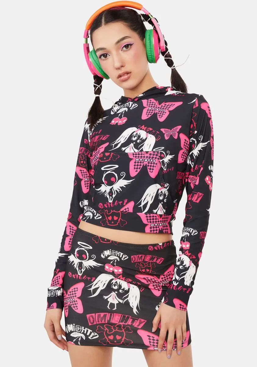 Little Miss Emo Mini Skirt sold by Dolls Kill product image thumbnail 2