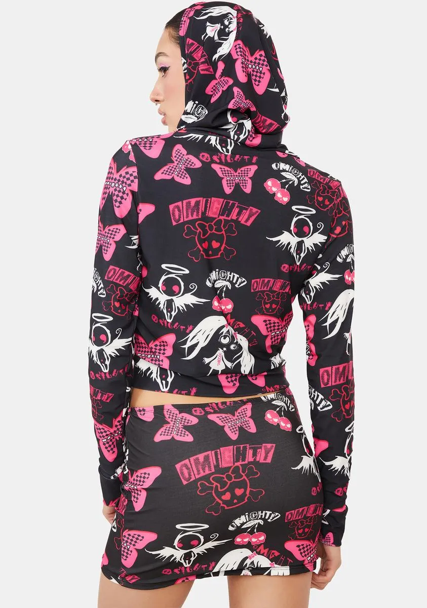 Little Miss Emo Mini Skirt sold by Dolls Kill product image thumbnail 4